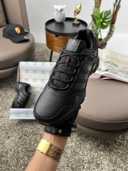 Чоловічі кросівки  Terrex Leather Black Grey , В'єтнам | Зображення 7