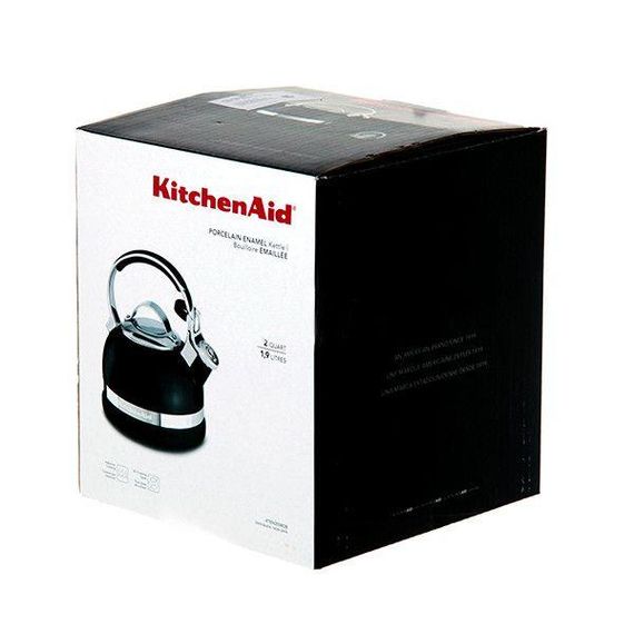 Чайник KitchenAid KTEN20SBOB 1.9 л, черный | Зображення 1