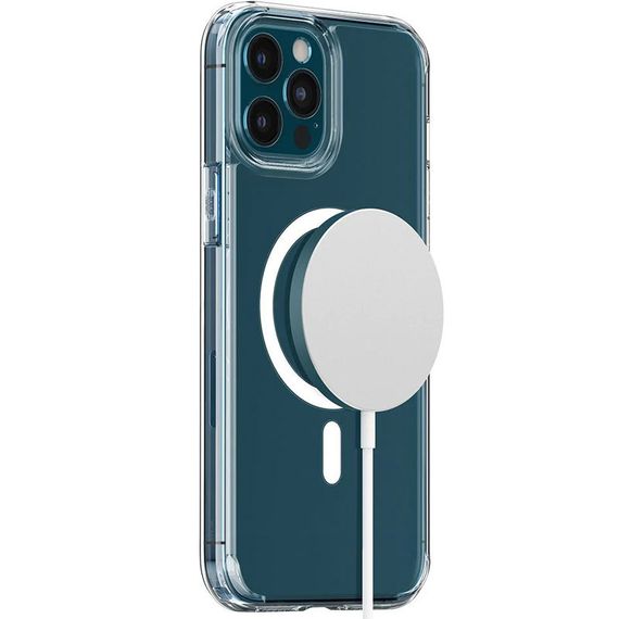 Чохол SGP Ultra Hybrid (MagFit) для Apple iPhone 12 Pro / 12 (6.1") Прозорий | Зображення 3
