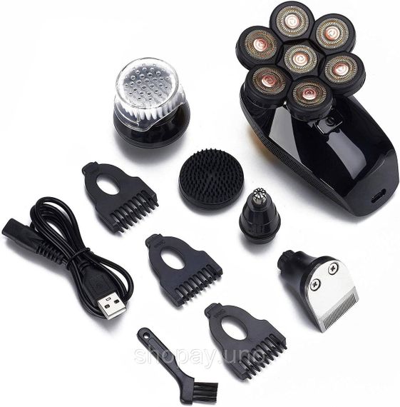 Электрическая бритва для мужчин 5 в 1 Electric Shaver для лица ∙ Многофункциональная бритва 5 в 1 Electric Shaver | Зображення 5