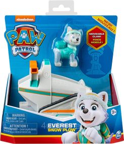 Щенячий патруль Спасательный снегоход и фигурка Эверест. Paw Patrol Everest's Snow Plough Vehicle with Figure