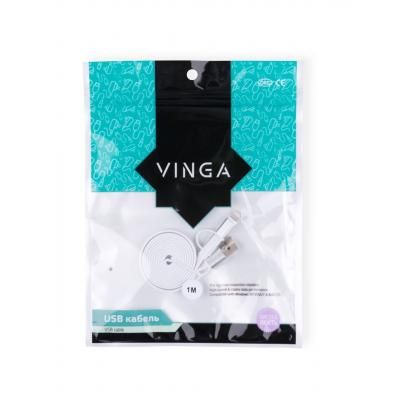Дата кабель USB 2.0 AM to Micro 5P&amp;Lightning 1.0m Vinga (USBAMMICRO&amp;Lightning-1.0) (USBAMMICRO&amp;Lightning-1.0) | Зображення 2
