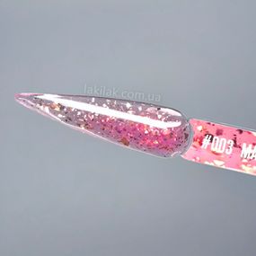 База для ногтей Victoria Avdeeva Magic Base 03 (лавандовый с золотой поталью) 12 мл HEMA & TPO FREE