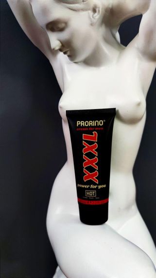 Крем, що збільшує об'єм, сильний PRORINO XXXL Cream for men 65 m | Зображення 1