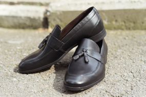 Туфли коричневые ІКОС лоферы 45 размер