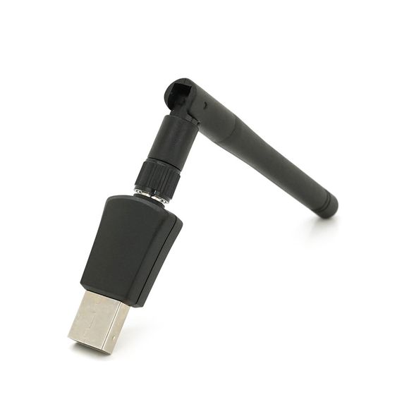 Бездротовий адаптер Wi-Fi-USB Merlion LV-UAC08, RTL8811CU, з антеною 20см, 802.11 a/b/g/n, 600MB, 2.4 GHz, Blister Q50 | Зображення 4