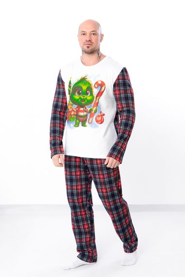 Піжама чоловіча "Family look" Носи своє 50 Чорний (p-12938-178540) | Зображення 1
