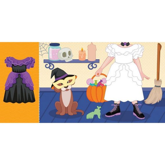 Дитяча книжка з наклейками Одягни ляльку "Модниця Аліса на карнавалі" 615010 | Зображення 3