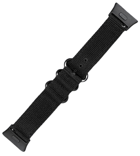 Нейлоновый ремешок Primo Traveller для часов Xiaomi Redmi Watch 3 - Black | Зображення 2