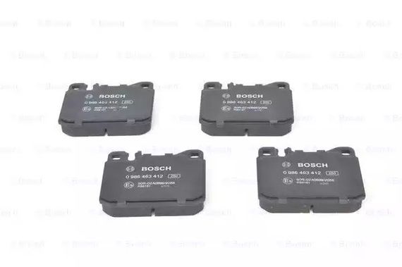Колодки гальмівні дискові MB S-CLASS передн.  BOSCH (0986463412) | Зображення 5