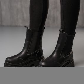 Ботинки женские Fashion Camie 3862 37 размер 24 см Черный