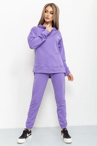 Спорт костюм женский двухнитка  цвет сиреневый 129R1515 | Зображення 2