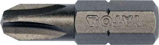 Насадка викруткова YATO : "Philips" PH3 х 25 мм. HEX 1/4". 10 (Уп/Шт.) [20/100] YT-78133