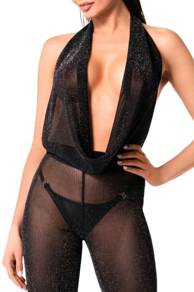 Комбінезон Noir Handmade F350 Shiny tulle overall — M Sex Aura | Зображення 3