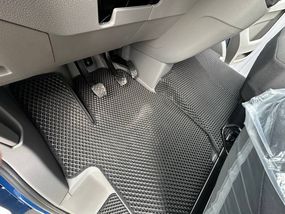 Коврики 2024-2025 (3шт, EVA, Черный) для Volkswagen Crafter 2016- гг