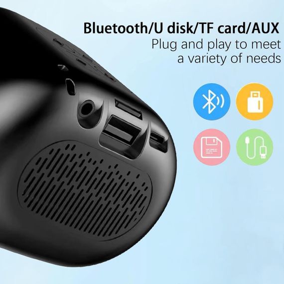 Динамік Портативний Bluetooth FAYAZ, мінібезспроводні динаміки Bluetooth 5.0, вуличний динамік з HD стерео HiF | Зображення 3