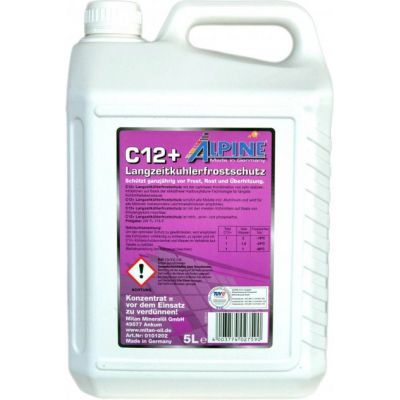 Антифриз Alpine концентрат  C12+ Langzeitkuhlerfrostschutz VW TL 774-F фіол (1205-5)