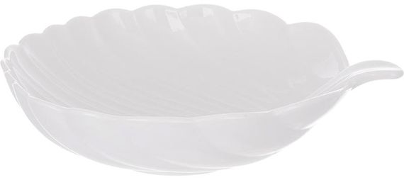 Салатники порцелянові "White City Лист", набір 2 салатники 28х23см