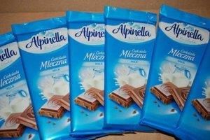 Польский молочный шоколад Alpinella Mleczna, 90 г | Зображення 3
