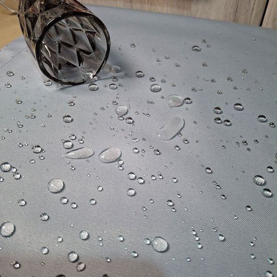 Скатертина SoundSleep Loisa водостійка 130х180 см сіра (2800004658386) | Зображення 1