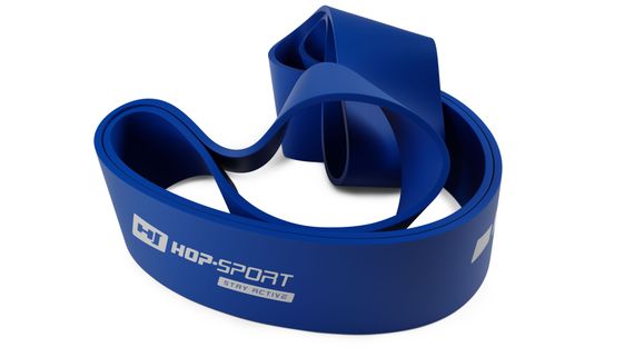 Резинка для фітнесу Hop-Sport 28-80кг HS-L064RR синя | Зображення 4