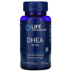 ДГЕА Life Extension DHEA 25 mg 100 Tabs LEX-60710