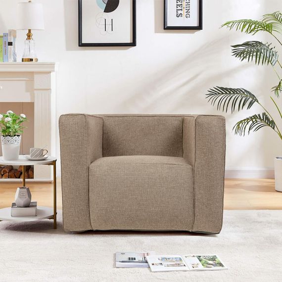 Надувне крісло Коричневе SW-00002291 | Зображення 7