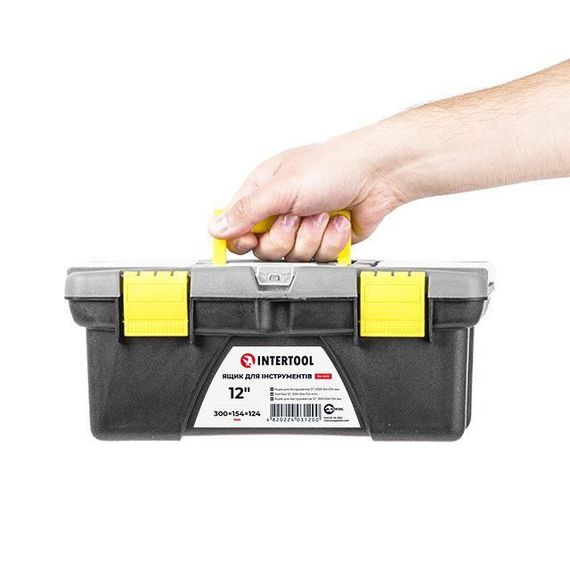 Ящик для інструментів 12" 300*154*124 мм INTERTOOL BX-0312 | Зображення 7