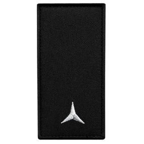 Шеврон IDEIA 87606 Україна 5*10  Габардин Чорний