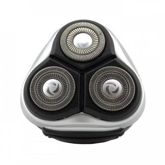 Аккумуляторная электробритва Gemei GM-7090 Голубая