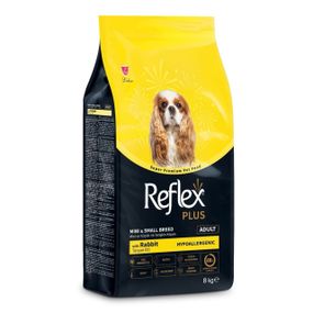 Сухой корм для собак малых пород с кроликом Reflex Plus Mini & Small Breed Rabbit, 8 кг