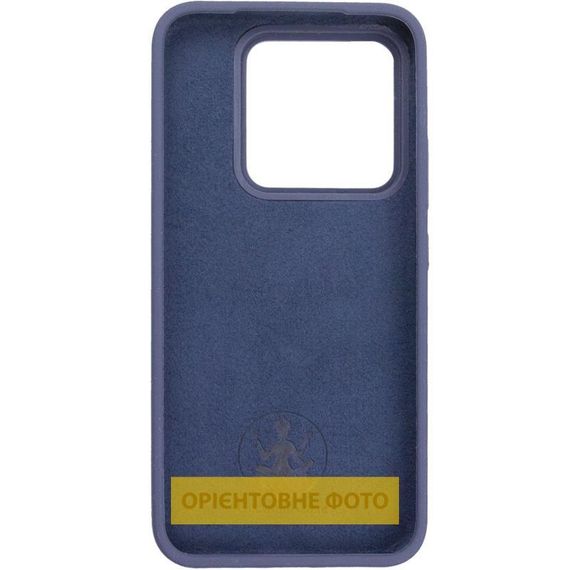 Чохол Silicone Cover Lakshmi (AAA) для Xiaomi 17 Pro Темно-синій / Midnight blue | Зображення 2