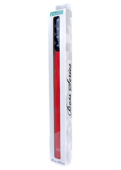 Батіг Silicone Whip Red Fetish Boss Series, 14 | Зображення 2