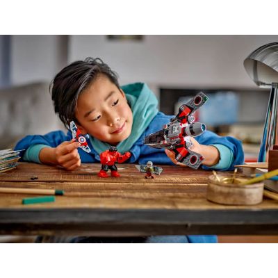 Конструктор LEGO Marvel Фигурка Капитан Америка (76292) | Зображення 5