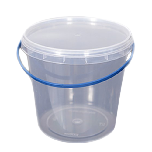 Відро кругле 1л пластик ЕЛІПС