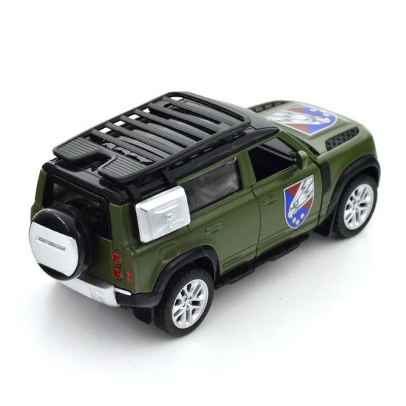 Автомодель серии "Шевроны Героев" Land Rover Defender 110 "25 ОПДБр" TechnoDrive 250289M | Зображення 2