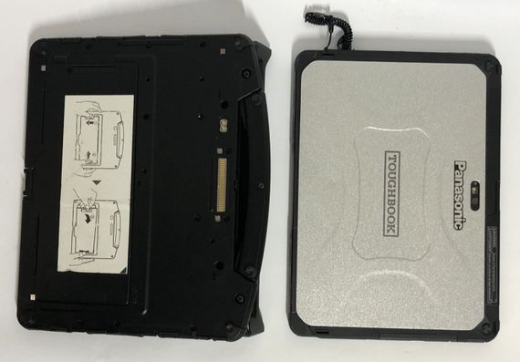 Защищенный нетбук-трансформер Panasonic Toughbook CF-20 MK2 / 10.1" (1920x1200) IPS Touch / Intel Core i5-7Y57 (2 (4) ядра по 1.2 - 3.3 GHz) / 8 GB DDR3 / 256 GB SSD / Intel HD Graphics 615 / WebCam / Win 10 Pro б/у + Подарок Флеш-накопитель Kingston 64GB | Зображення 7