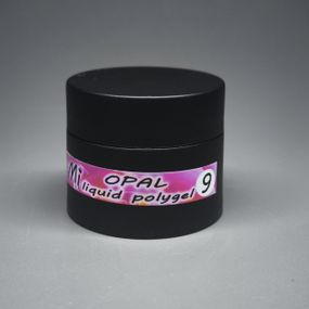Жидкий полигель Мі OPAL #9 лаванда с шиммером 20мл (баночка)