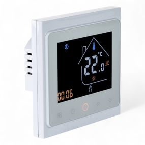 117341 Термостат з ZigBee управлінням Tervix Pro Line для газового/електричного котла, білий