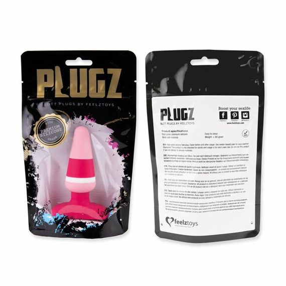 Анальная пробка FeelzToys - Plugz Butt Plug Colors Nr. 2 | Зображення 2