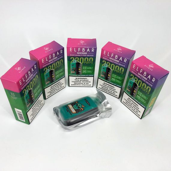 ELF BAR GH 23000 смак Малина Кавун Лимон (Raspberry Watermelon Lemon) | Зображення 7