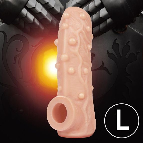 Насадка на член Kokos Nude Sleeve NS 002 L Sex Aura | Зображення 2