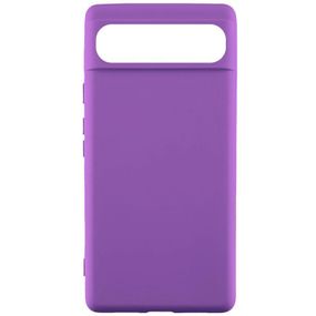 Чохол TPU GETMAN Liquid Silk для Google Pixel 7a Фіолетовий / Purple
