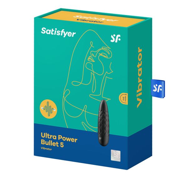 Мінівібратор Satisfyer Ultra Power Bullet 5 Black | Зображення 6
