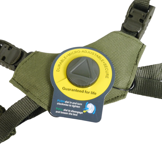 Підвісна система + подушки для шолому Team Wendy Cam Fit (R) GEN.2 Хакі | Зображення 5