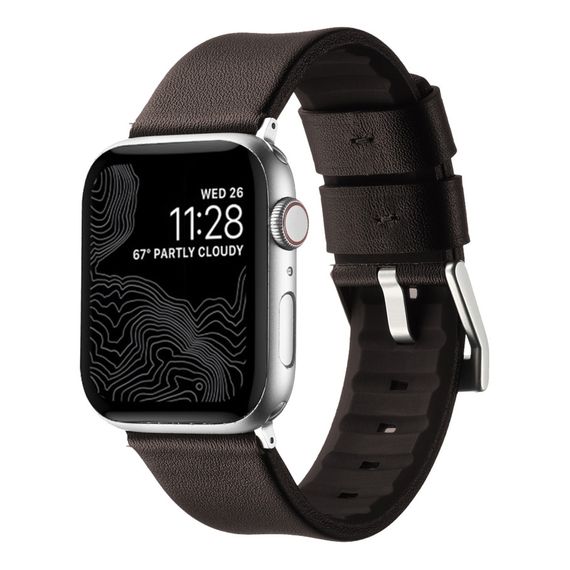 Ремінець для Apple Watch Leather+Silicone 38/40/41 mm | Зображення 5