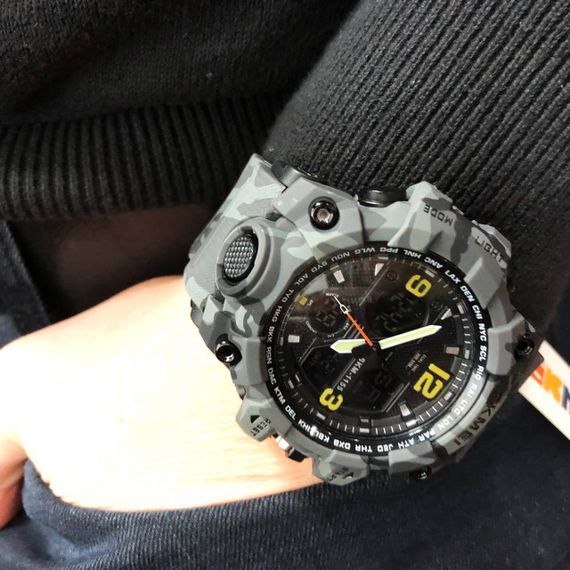 Годинники наручні електронні тактичні SKMEI, Тактичний військовий годинник для ЗСУ TS-24 | Зображення 3