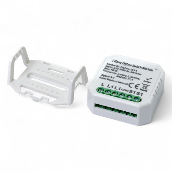 432141 Розумний вимикач Tervix Pro Line ZigBee Switch (1 клавіша), без нуля | Зображення 2