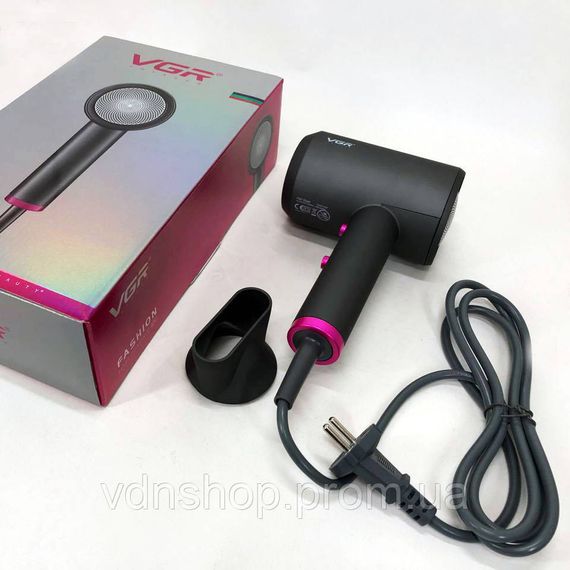 Фен с ионизацией для укладки, Профессиональный фен для работы разных типов волос TD-21 | Зображення 9