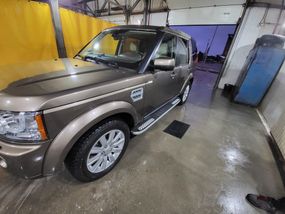 Боковые пороги Tayga V2 (2 шт., алюминий) для Land Rover Discovery IV